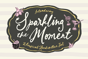 Sparkling Moment - Script Font