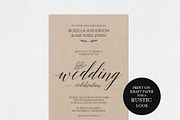 Invitation Template SHR426, an Invitation Template by Shafura_Wedding (Thumbnail 2 of 5)