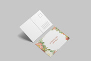 Minimalist A6 Postcard Mockup, a Card Template by Rendemporium (Thumbnail 4 of 7)