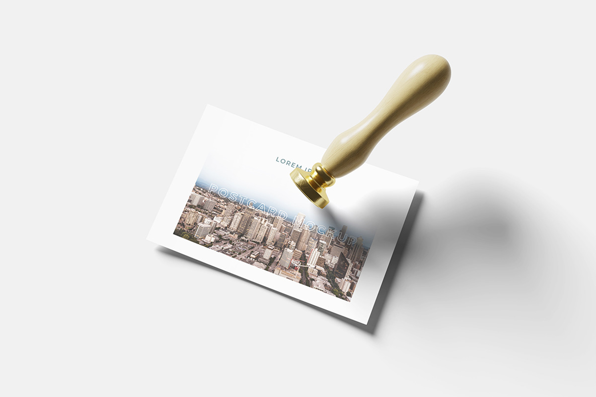 Postcard Mockup, a Product Mockup by bimockup (Photo 3 of 6)