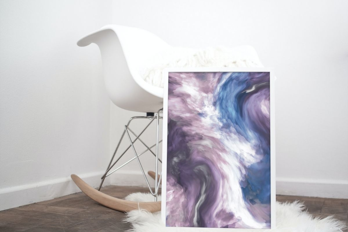 Winter Watercolor Marble Textures, a Texture Graphic by Luna Y Mar (Photo 7 of 7)