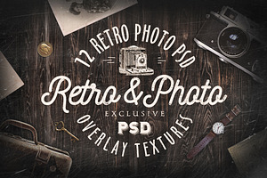 Retro Textures PSD