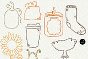 Whimsical Autumn Curly Frames, an Object Graphic by divanovskaya_nv (Thumbnail 5 of 12)