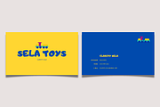 BUSINESS CARD Fun Toys, a Business Card Template by The Little Lily Studio (Thumbnail 2 of 4)