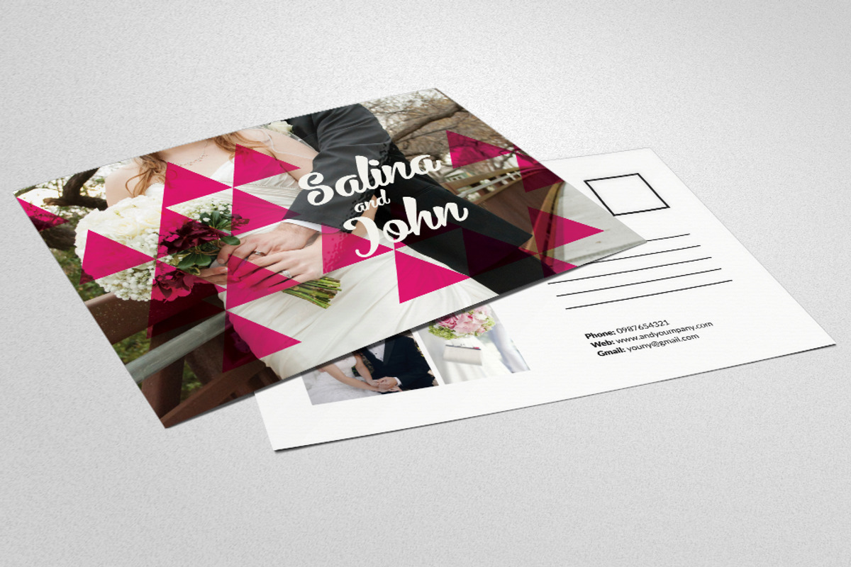 6x4 Save The Date Postcard, an Invitation Template by Business Flyers (Photo 2 of 3)