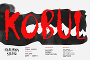 Kobul, a Handwritten Font by Ideal Eksis (Thumbnail 1 of 7)