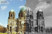 18 Free Vintage Photoshop Actions, an Action Add-On by PhotoWhoa (Thumbnail 3 of 3)