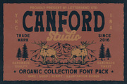 Canford - Western Font Collection, a Serif Font by Letterhend Studio (Thumbnail 1 of 11)