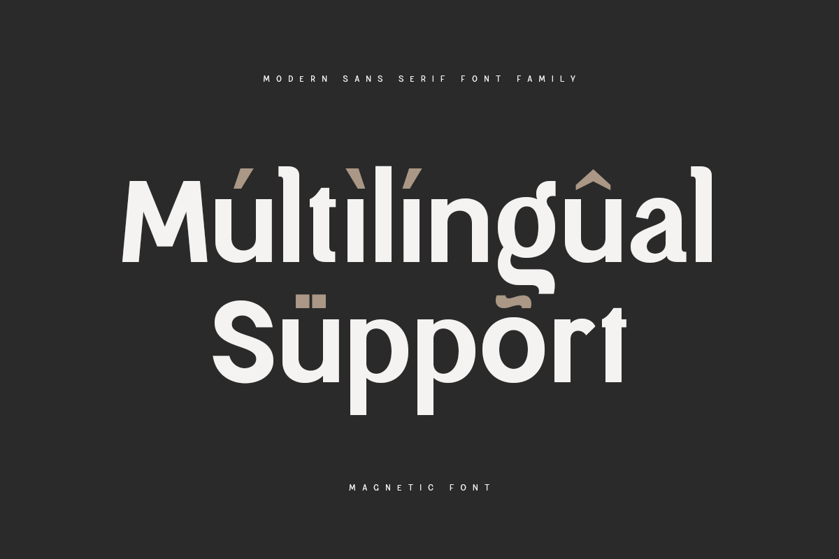 Magnetic – Modern Sans Serif Font, a Sans Serif Font by Hamz Studio (Photo 20 of 20)