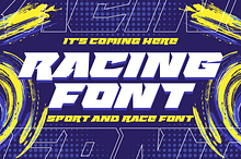 Racing Font – Sport and Racing Font