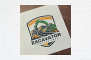 Heavy Equipment Construction Logo, a Work Illustration by Guavanaboy (Thumbnail 2 of 3)