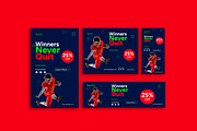 Sports Web Banner Set Layout, an UI Kit Template by CreativeShaper (Thumbnail 4 of 4)