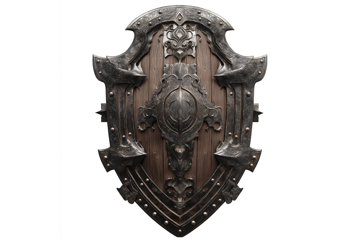 Prompt Medieval Shield Clipart, a Decorative Illustration by Creative design (Photo 5 of 7)