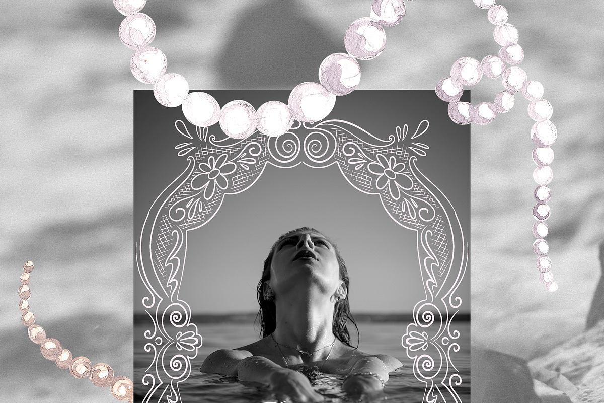 Pearls. Watercolor and graphic, an Object Graphic by ma_i_vi (Photo 8 of 10)