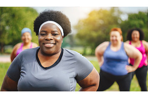 A cheerful group of diverse, a Sports & Recreation Photo by Igor Tichonow