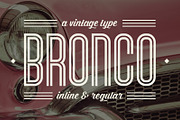 Bronco Typeface, a Font by Tugcu Design Co. (Thumbnail 1 of 5)