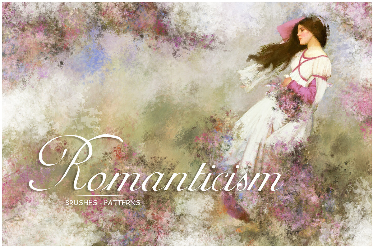 Romanticim Photoshop Brushes, a Brushes & More by FaeryDesign (Photo 1 of 3)