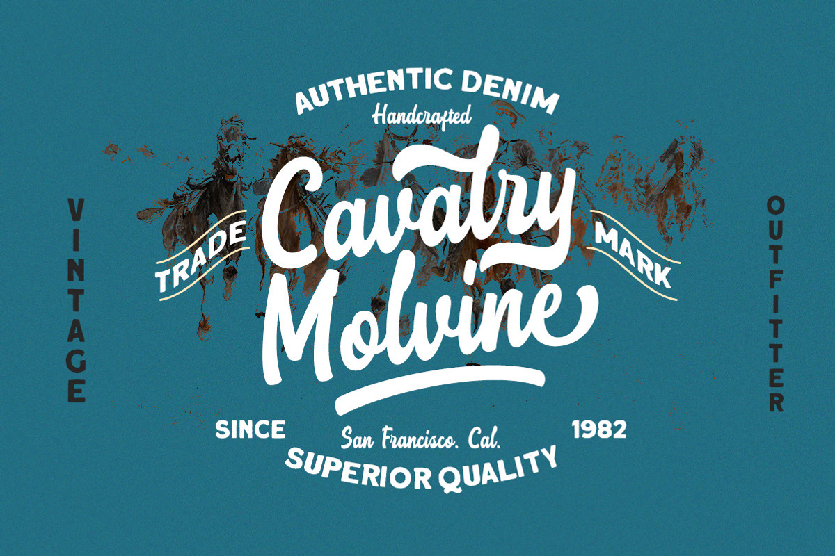 The Stumble - Retro Bold Script, a Script Font by Letterhend Studio (Photo 4 of 9)