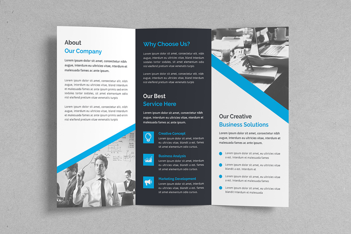 Tri-Fold Brochure Bundle, a Brochure Template by design_pick (Photo 12 of 16)