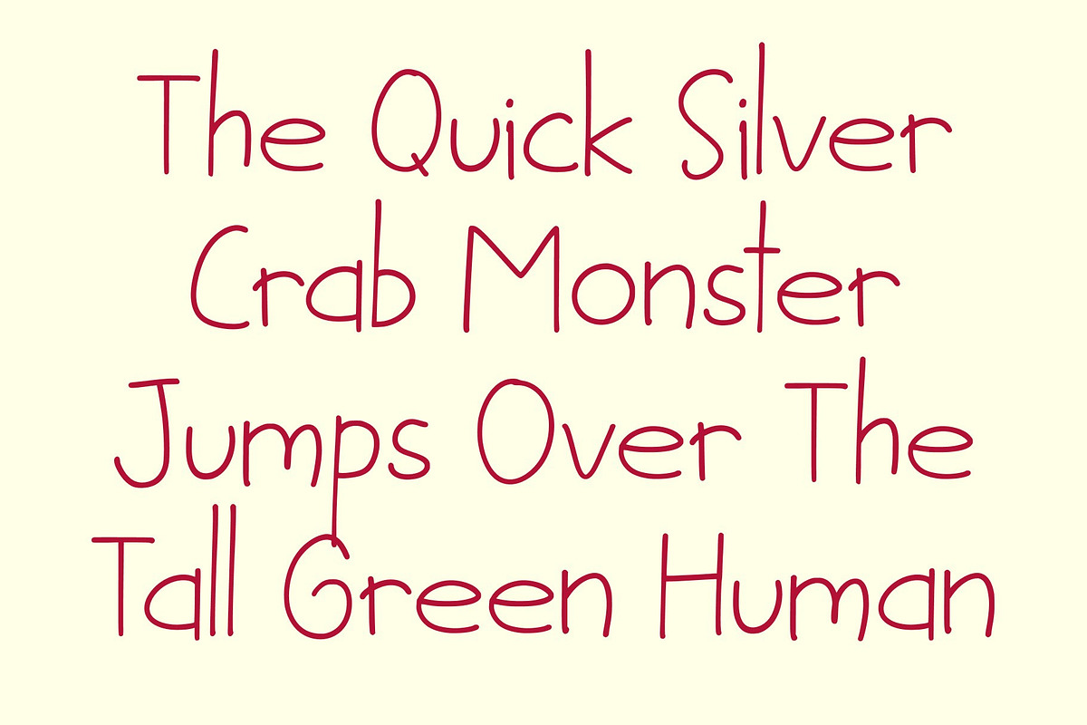 CS Sayville – Handwriting Font, a Handwritten Font by Craft Supply Co. (Photo 4 of 8)