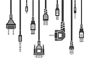 cables and plugs, an Object Graphic by vekstok (Thumbnail 2 of 4)