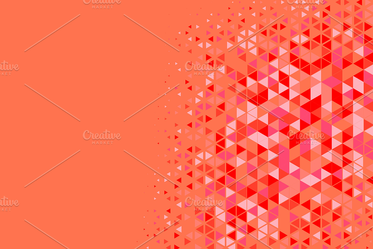 Vibrant Triangles Pattern Background, a Pattern Graphic by shahsoft