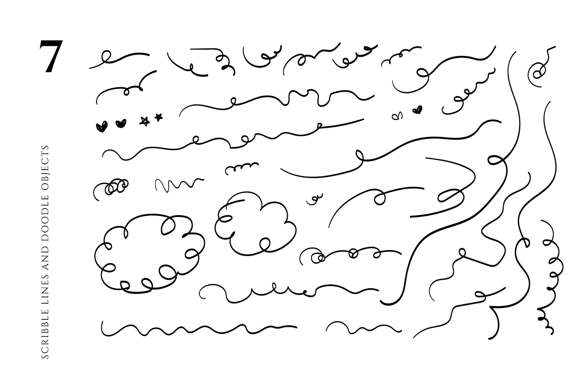 438 scribbles & doodles, an Object Graphic by Pinkbrush (Photo 8 of 11)