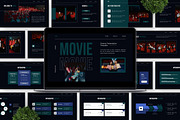 Movie - Cinema Powerpoint, a Presentation Template by Deepslide Studio (Thumbnail 4 of 6)