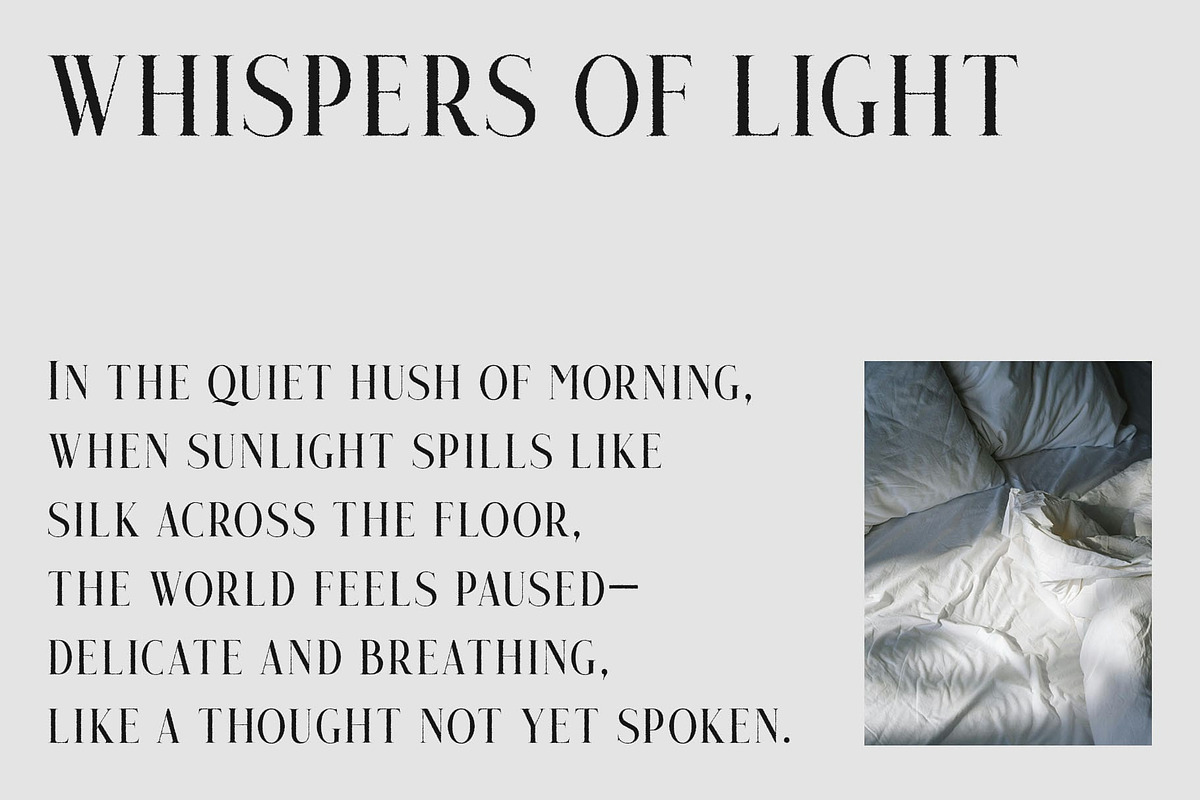 Qualey Rough, a Serif Font by Craft Supply Co. (Photo 2 of 8)