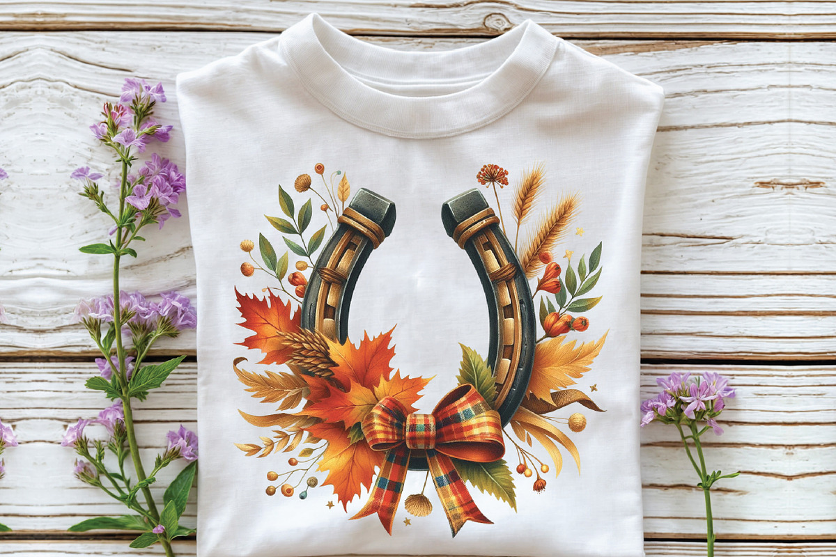 Watercolor Cowboy Autumn Clipart, an Illustration by CraftArtStudio (Photo 4 of 6)