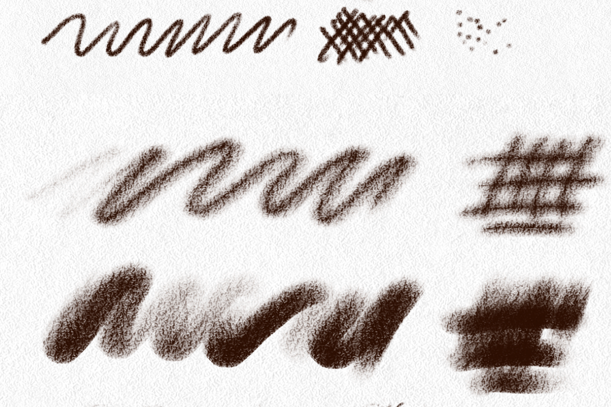38 Graphic brushes for Procreate, a Brush Add-On by Graphics Resources (Photo 6 of 14)