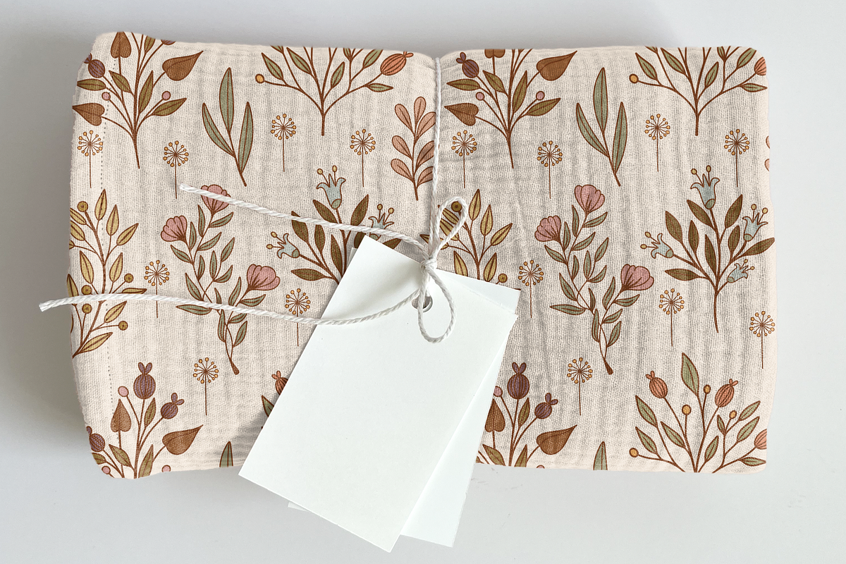 Rustic Blooms Seamless Pattern, a Pattern Graphic by OwlAndFern (Photo 3 of 14)