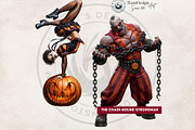 Hallowmere Halloween RPG characters, a Seasonal Illustration by ThatsDesignArt (Thumbnail 7 of 17)