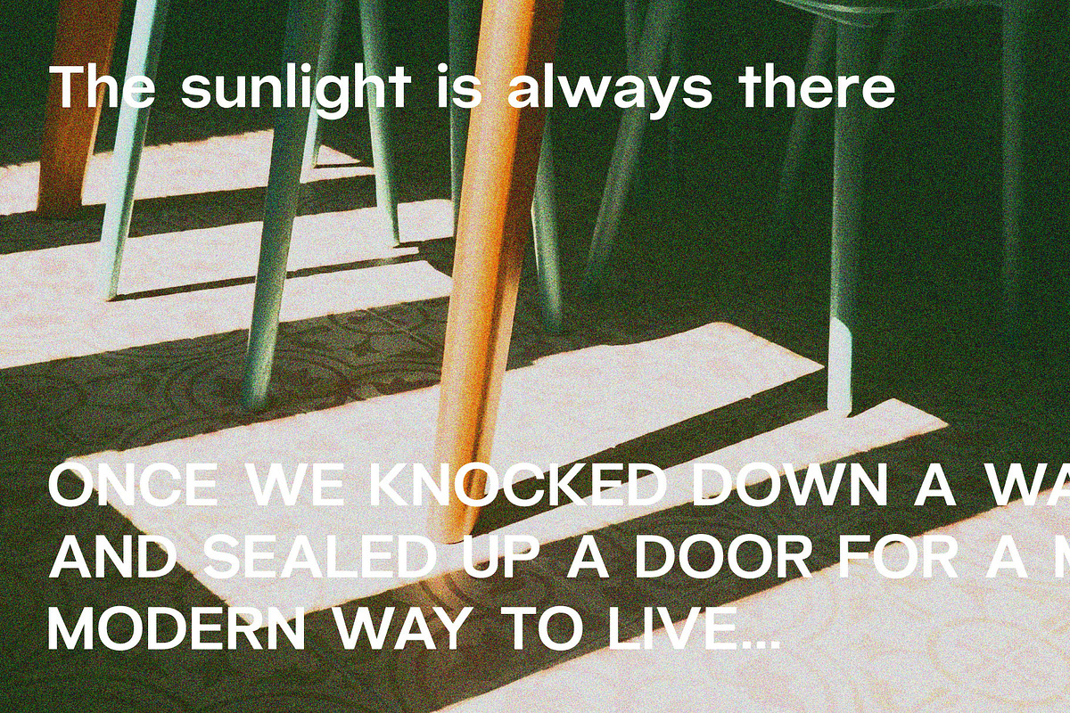 Always There | Sans Serif Font, a Sans Serif Font by Supersimbo © (Photo 2 of 9)