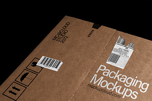 Post Packaging Mockups Kit