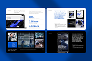 Lumora AI SaaS Pitch Deck Powerpoint, a Presentation Template by Unich Design Bureau (Thumbnail 7 of 9)