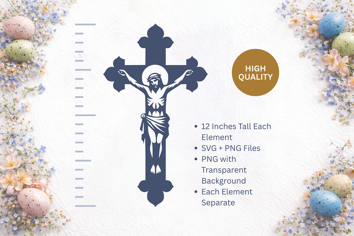 Easter Cross Religious Cross Bundle, an Object Graphic by ClipArtRoom (Photo 2 of 5)