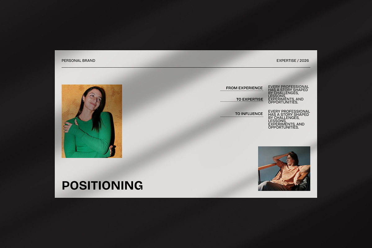 Personal Brand Deck Google Slides, a Presentation Template by adoestudio (Photo 2 of 9)