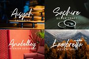 Bright Light, a Script Font by Omotu Studio (Thumbnail 4 of 12)