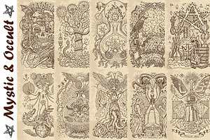 Occult illustrations, an Illustration by Samiramay