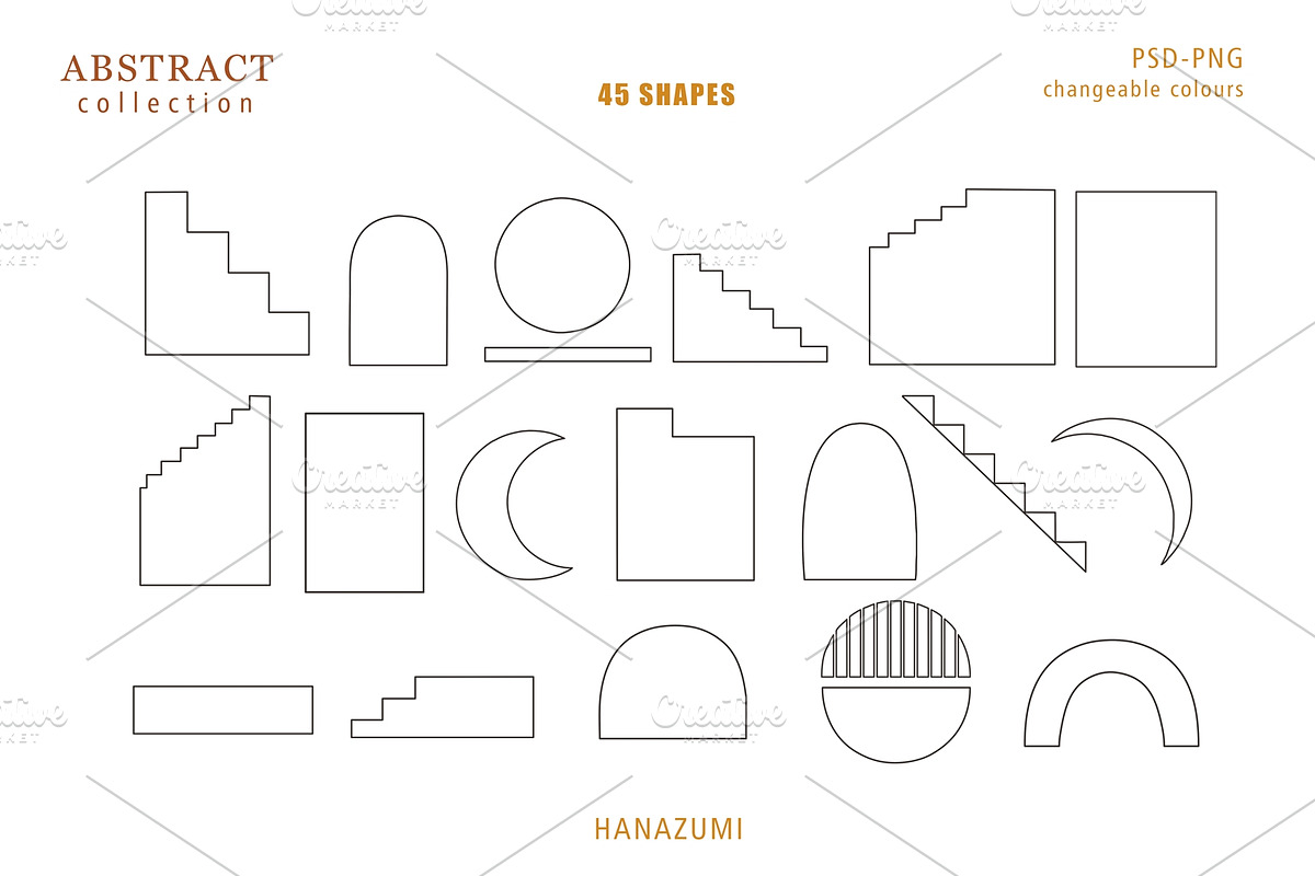 Modern Abstract & Botanical, an Illustration by Hanazumi (Photo 9 of 21)