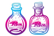 northern constellation bears, a Pattern Graphic by Vavavka (Thumbnail 8 of 9)