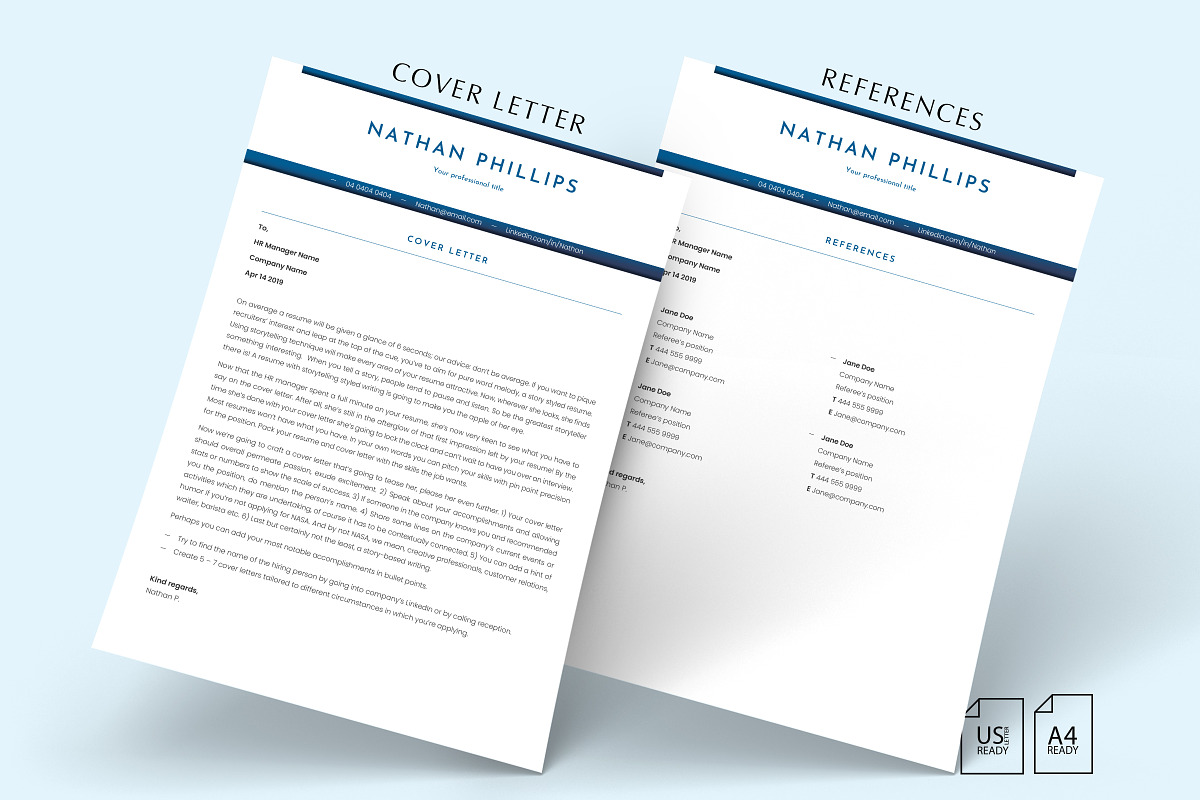 Editable Resume Word, Docs & Pages, a Resume Template by Career Canvas (Photo 4 of 11)