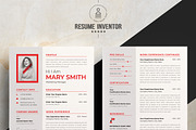 Two-Page Resume with Timeline Layout, a Resume Template by ResumeInventor (Thumbnail 2 of 6)