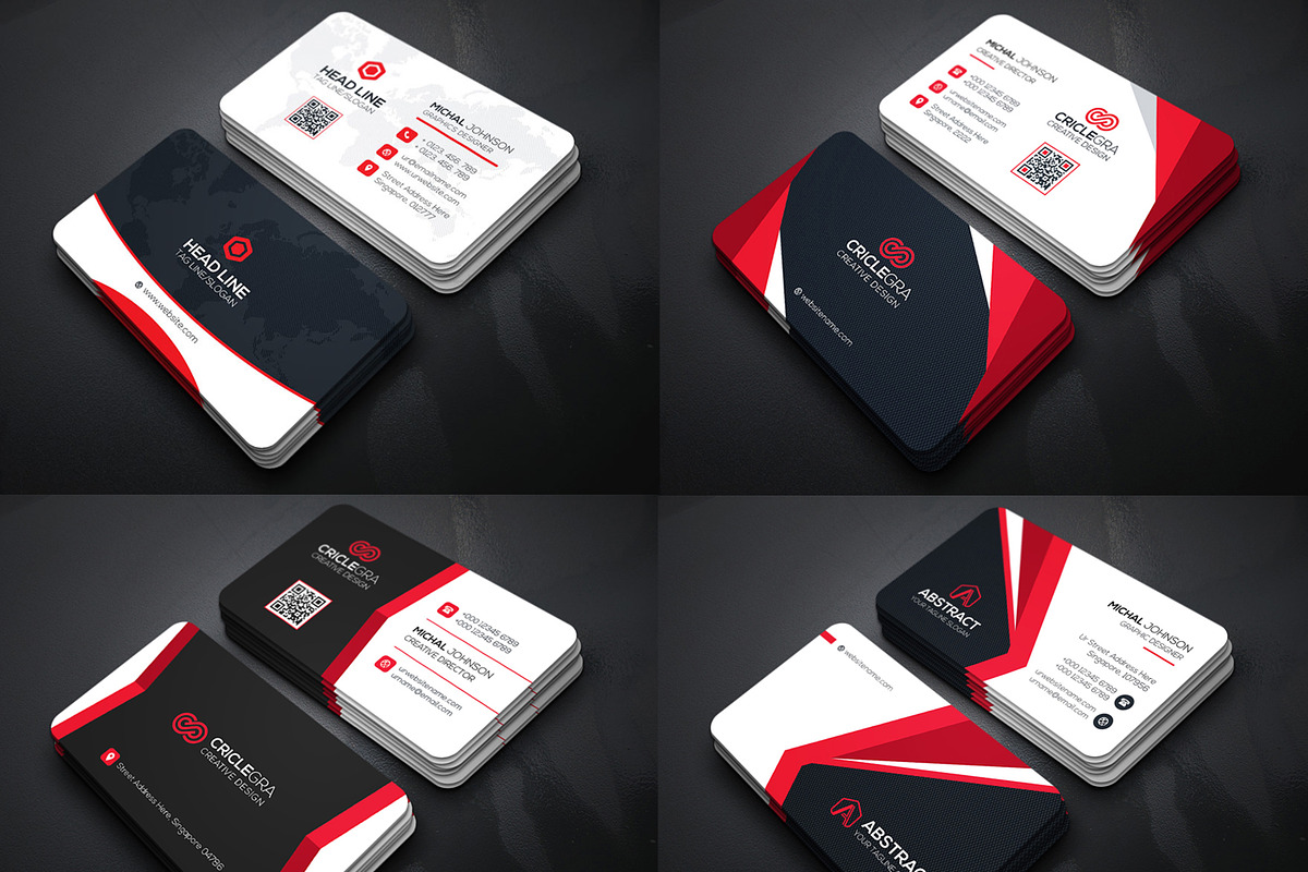 25 Business Card Bundle, a Business Card Template by GenerousArt (Photo 4 of 8)