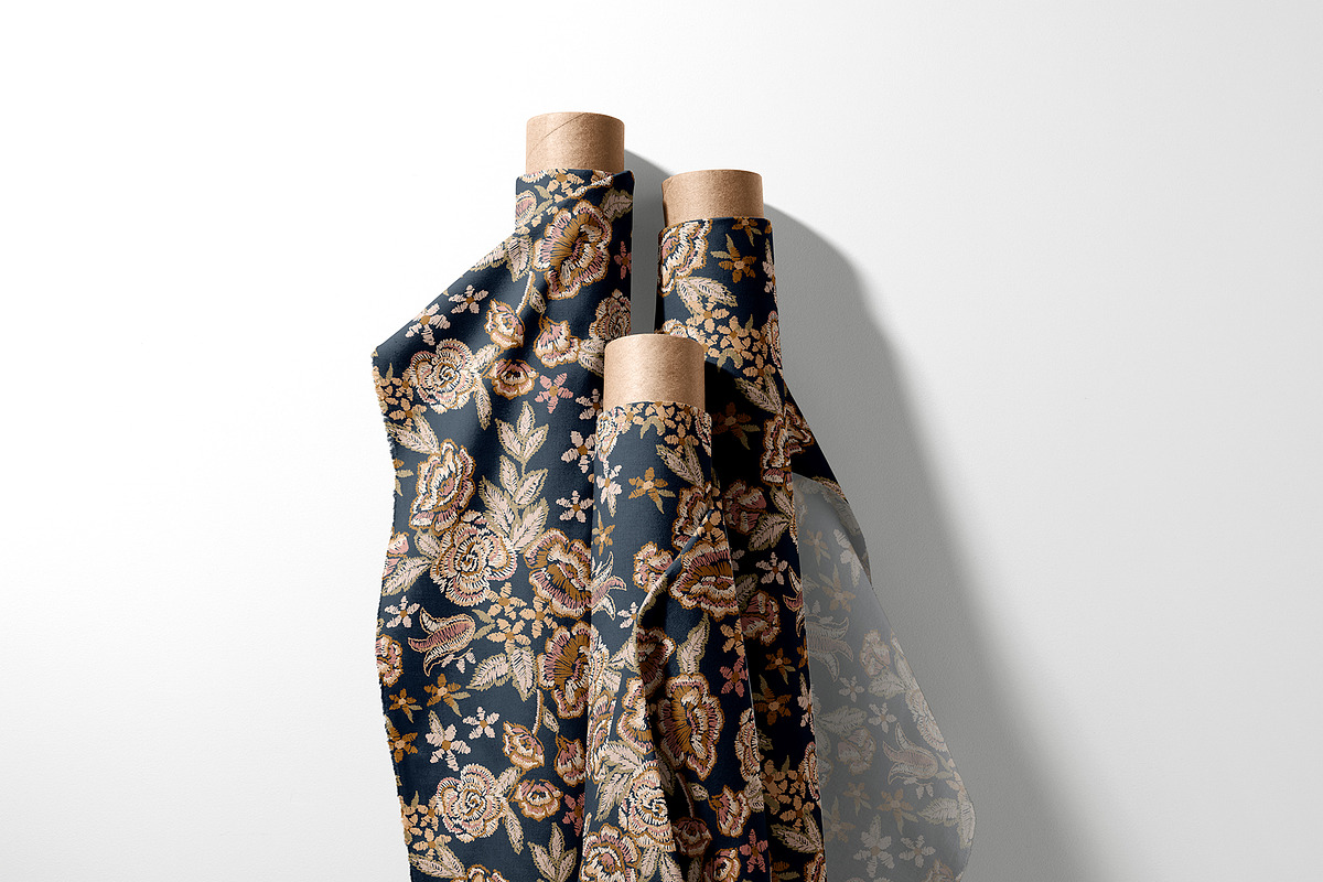 Vintage Floral Seamless Pattern, a Pattern Graphic by StudioGlouna (Photo 5 of 9)