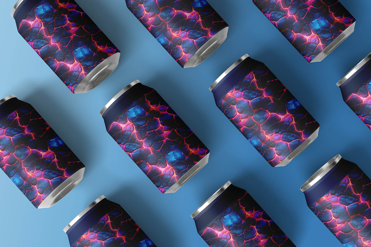 Neon Crack Texture Seamless Pattern, a Pattern Graphic by Forhadx5 (Photo 9 of 11)