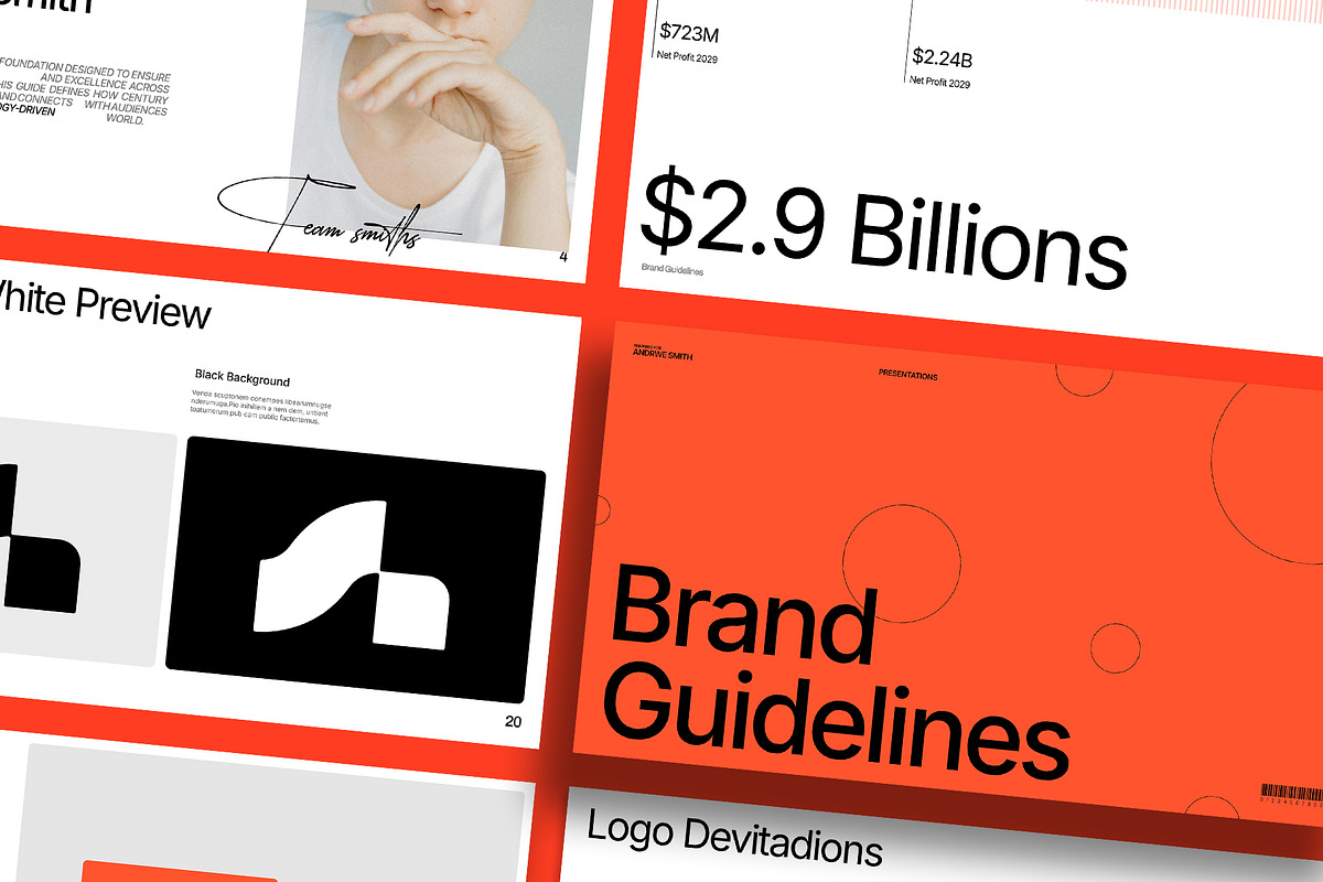Professional Brand Guidelines Deck, a Branding & Logo Template by Templeste (Photo 3 of 8)