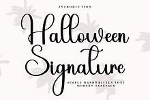 Halloween Signature