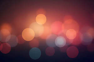 Dreamy Golden Bokeh Wallpaper with W, a Photo by LOGOCREATIVE